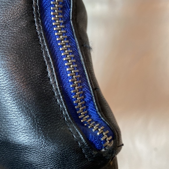 Bamboo Over the Knee Faux Leather Boots Size 6.5 - Picture 8 of 9